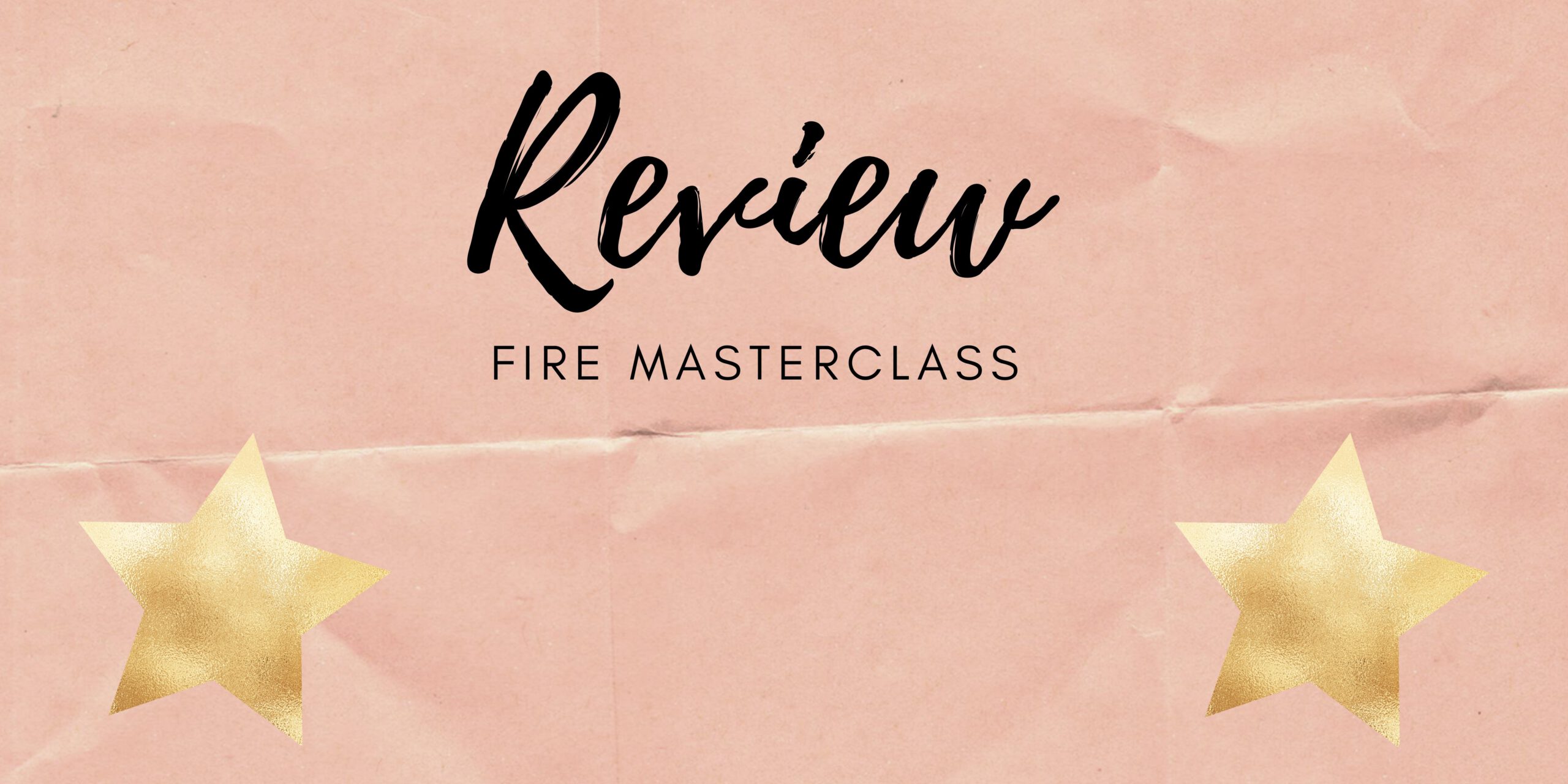 Review fire masterclass