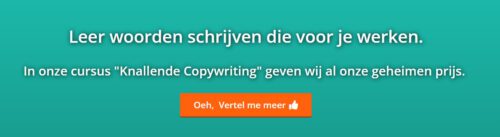 copywriter cursus