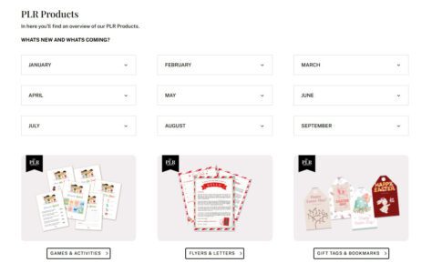 producten plr library