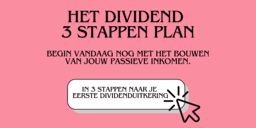 Het dividend 3 stappen plan
