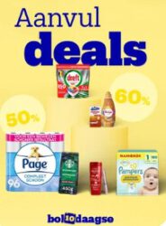 Aanvul deals - Hoge kortingen tijdens de Bol 10 daagse