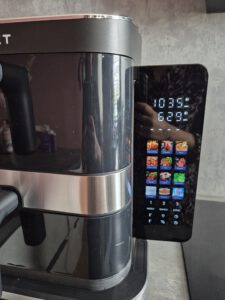 bedieningspaneel airfryer action