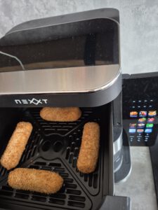 kroket in airfryer action