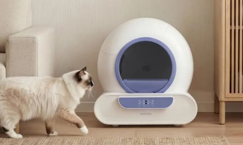 Hombli zelfreinigende kattenbak Action