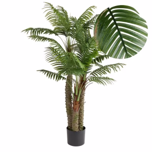 kunstplant palm van de Action